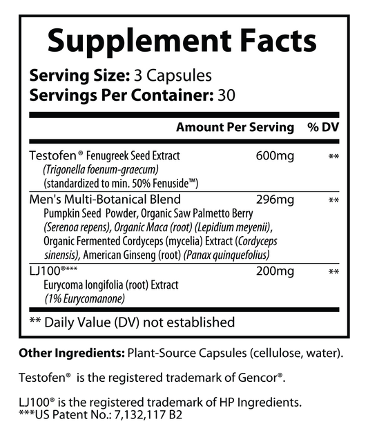 TestroMax with Terstrofen