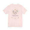 Vida Sana Botanical Tee — Wellness Plant Graphic T-Shirt