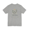 Vida Sana Botanical Tee — Wellness Plant Graphic T-Shirt