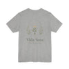 Vida Sana Wellness Tee — Botanical Yoga T‑Shirt