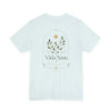 Vida Sana Botanical Tee — Wellness Plant Graphic T-Shirt