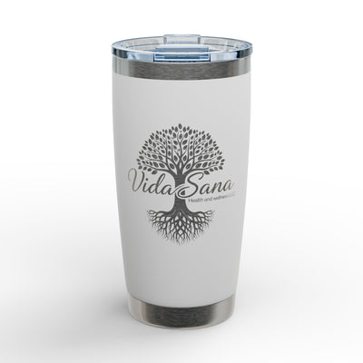 Vida Sana Tree Engraved 20oz Tumbler — Stainless Insulated Travel Cup