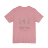 Vida Sana Wellness Tee — Botanical Yoga T‑Shirt