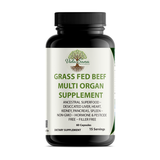 Grass Fed Beef  Multi Organ  Supplement