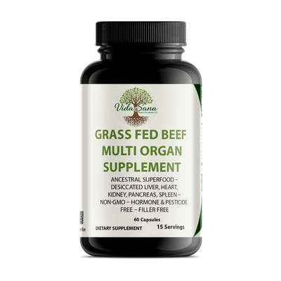Grass Fed Beef  Multi Organ  Supplement
