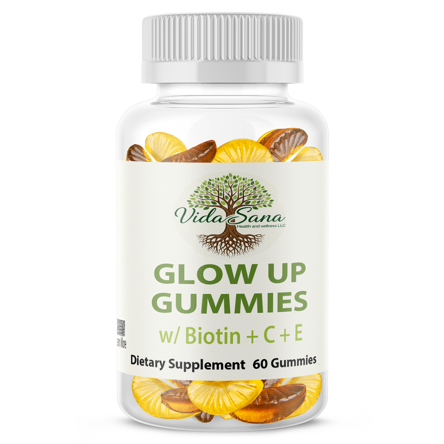 Glow Up Gummies  with Biotin + C & E
