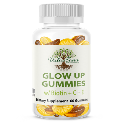 Glow Up Gummies  with Biotin + C & E