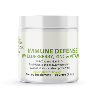 Immune Defense  with Elderberry Zinc  and Vitamin C