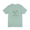 Vida Sana Botanical Tee — Wellness Plant Graphic T-Shirt