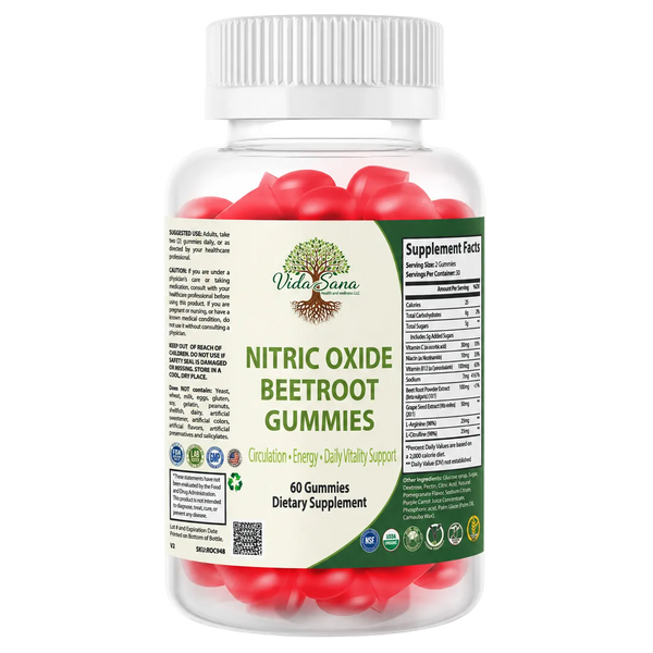 Nitric Oxide Beetroot Gummies
