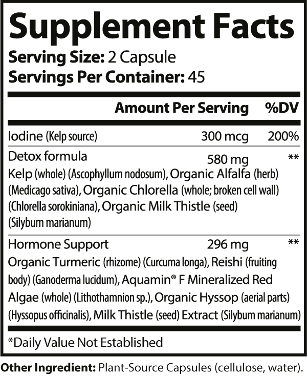 Advance Thyroid  and Hormone  Wellness Formula